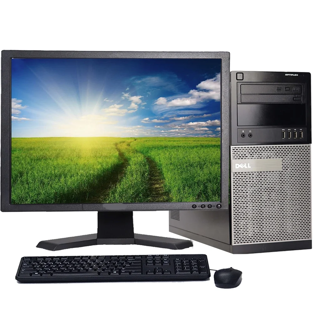 Restored Dell OptiPlex Windows 10 Professional Desktop Computer Tower Intel Core i3 Processor 8GB RAM 500GB Hard Drive DVD-RW with 22