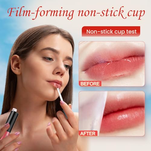 12 Colors Cream Texture Lipstick Waterproof, Superstay Smudge-Proof Non-Sticky Lip Gloss, Long-Lasting Moisturizing Lipstick Lip Stain - Keep Shiny All Day (6#RasberryCharlotte, one size)