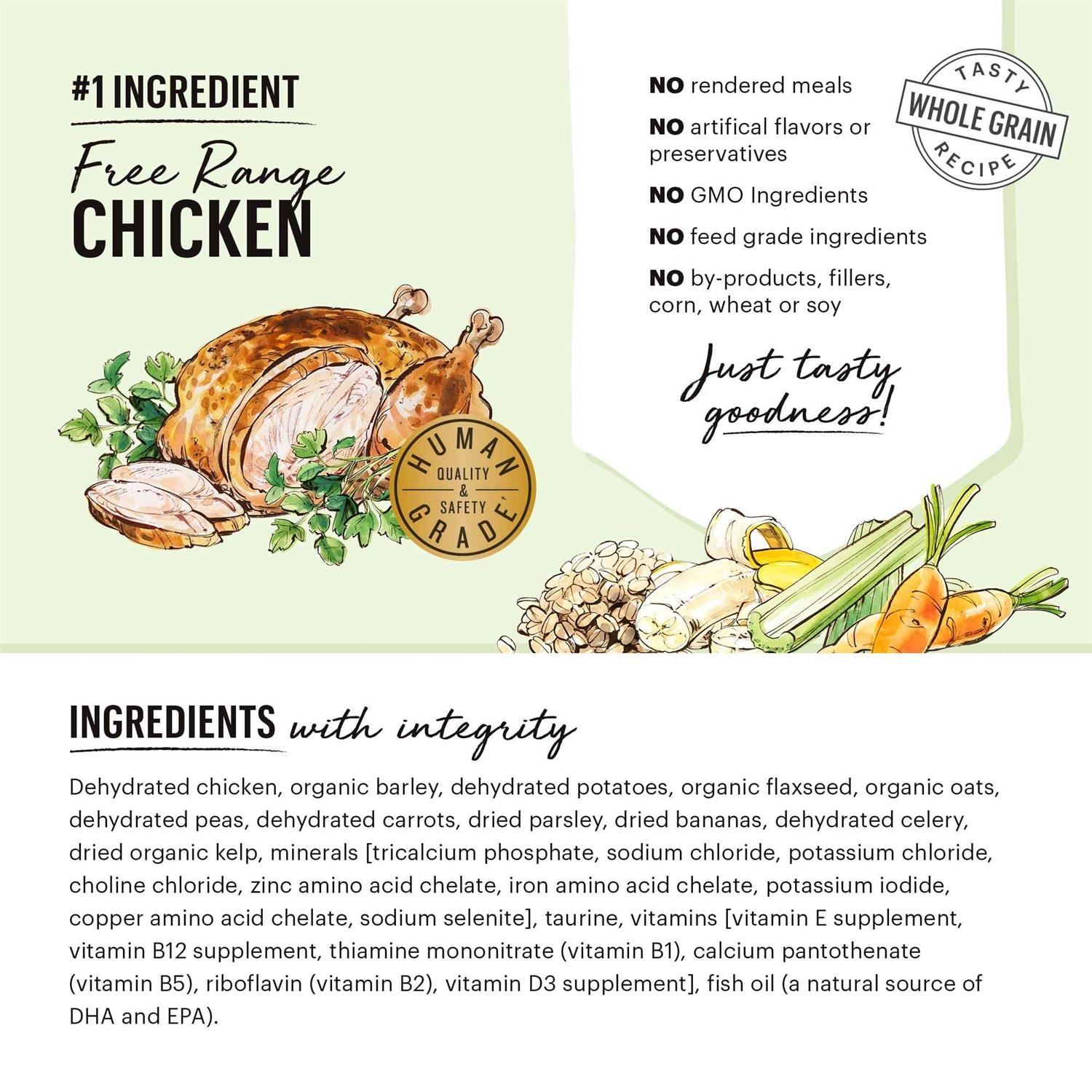 The Honest Kitchen Dehydrated Whole Grain Chicken Dog Food - Pet Supplies online store