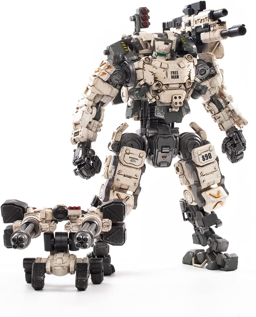 HiPlay JoyToy 1/25 Science-Fiction Robot Mecha Action Figures Full Set-Dark Source Series-Iron Wrecker 02 Tactical Mecha