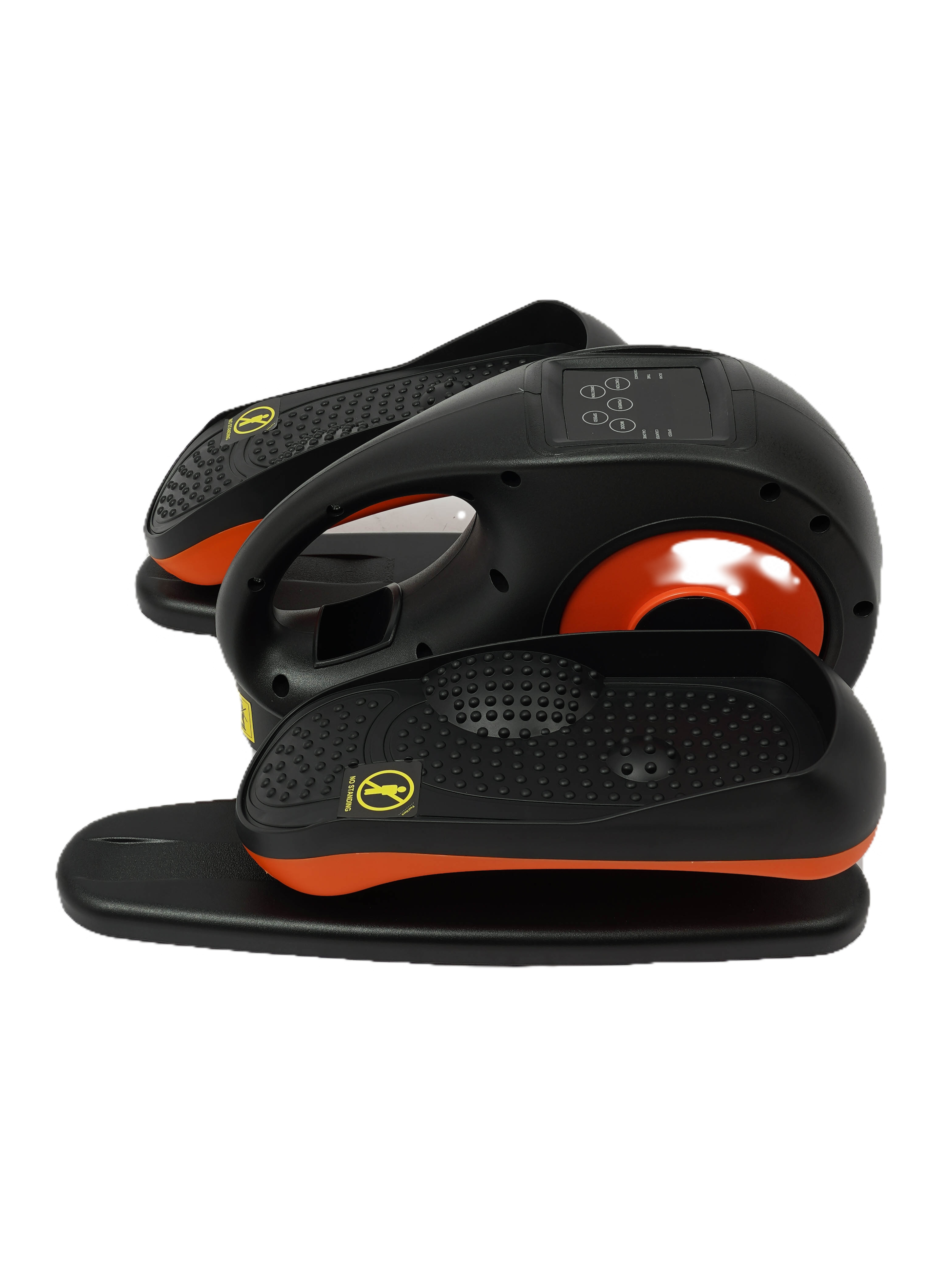 Home Use Under-Desk Elliptical Machine for Seniors, Lcd Screen Ellipse Leg Exerciser for Seniors Fully Assembled, Seated Pedal Exerciser W/Remote Control Electric Elliptical Trainer W/5-Level Speed