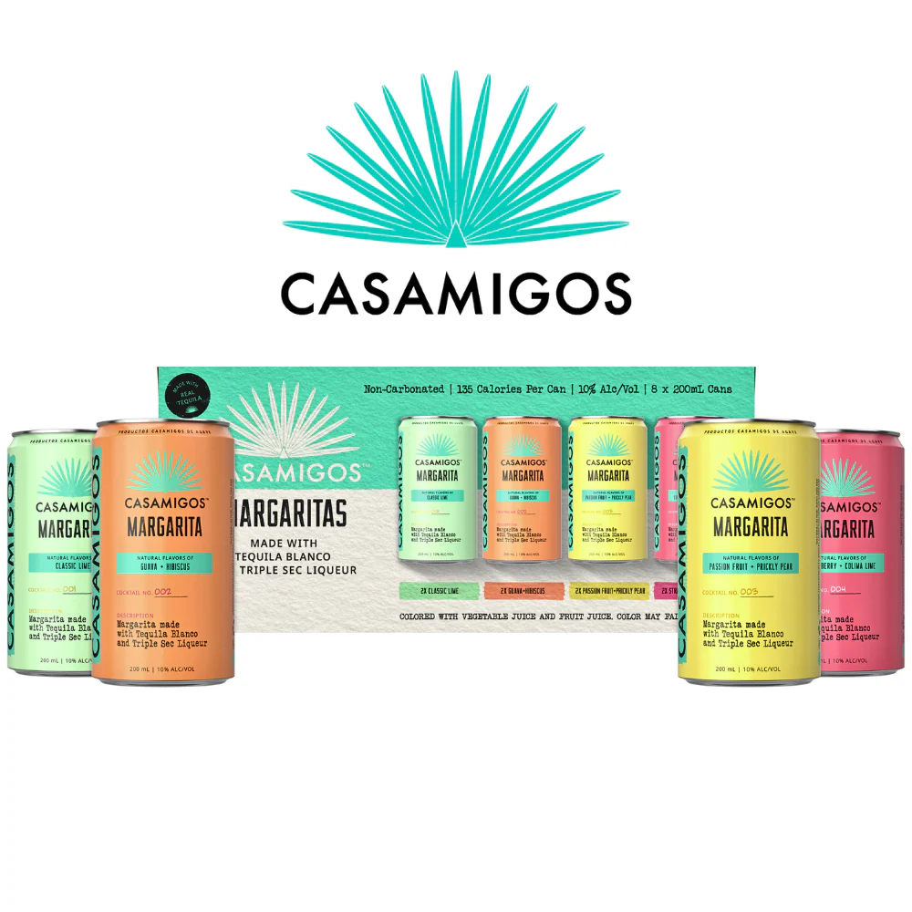 Casamigos Margaritas Cocktail Cans 8PK - Nestor Liquor