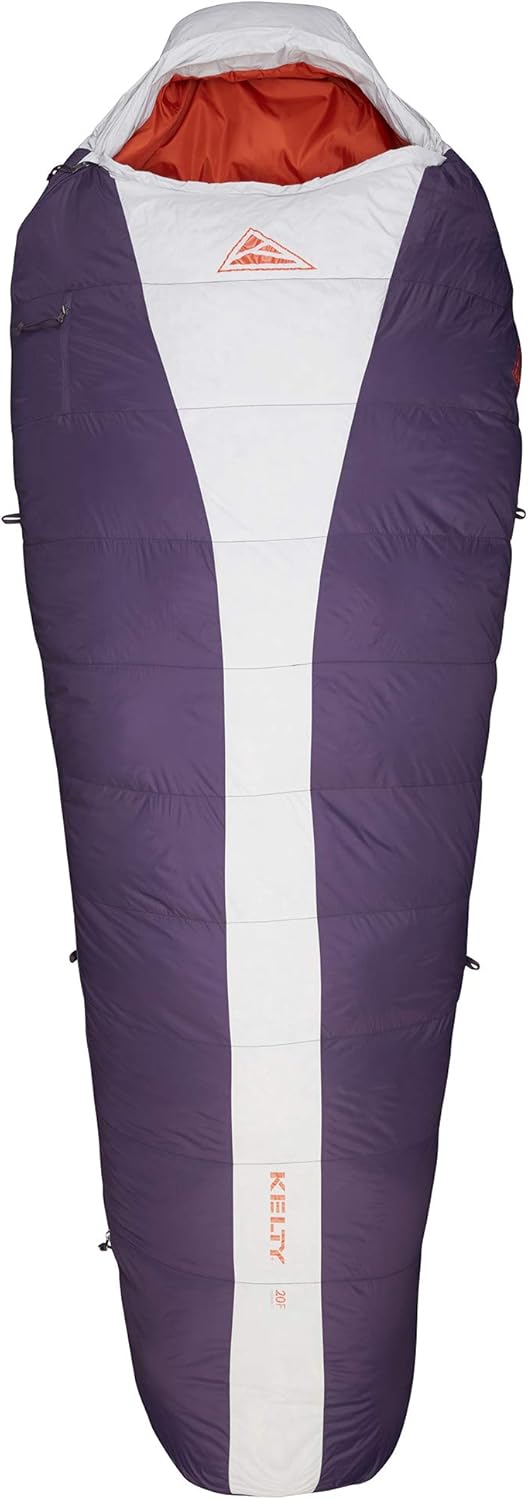 Kelty Cosmic 20 Degree Down Sleeping Bag - Ultralight Backpacking Camping Sleeping Bag with Stuff Sack
