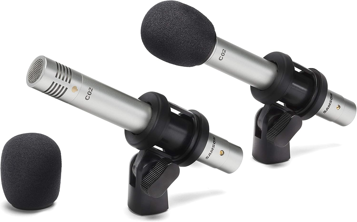 Samson C02 Pencil Condenser Microphones (Pair)