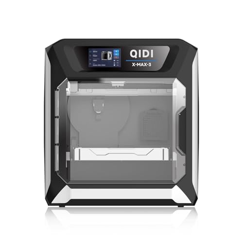 QIDI MAX3 3D Printer, High-Speed Large Size 3D Printers, 600mm/s Fast Print, Fully Auto Leveling, 65℃ Chamber Heat, All-Around & High Precision Industrial Grade, Large Printing Size 12.8×12.8×12.4