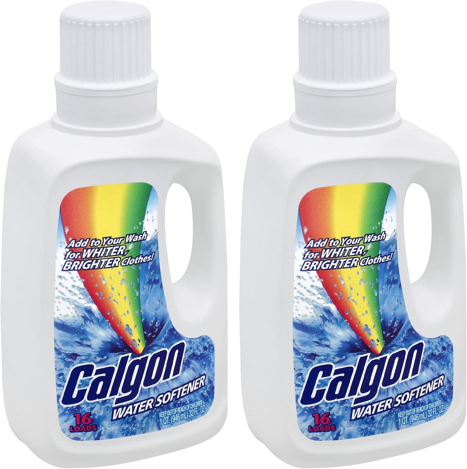 Calgon Liquid Water Softener, 32 Oz (Pack of 2)