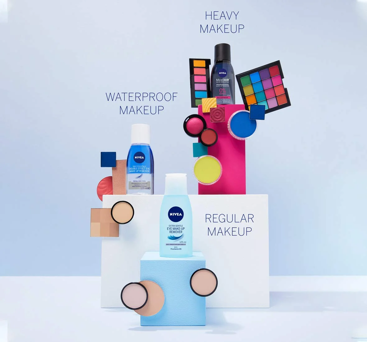 Nivea Visage Extra Gentle Eye Make Up Remover 125Ml Pack Of 3