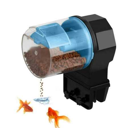 Aquarium Automatic Fish Feeder Vacation Timer Feeder for Fish Tank Electric Adjustable Auto Fish Food Dispenser - Pet Supplies online store