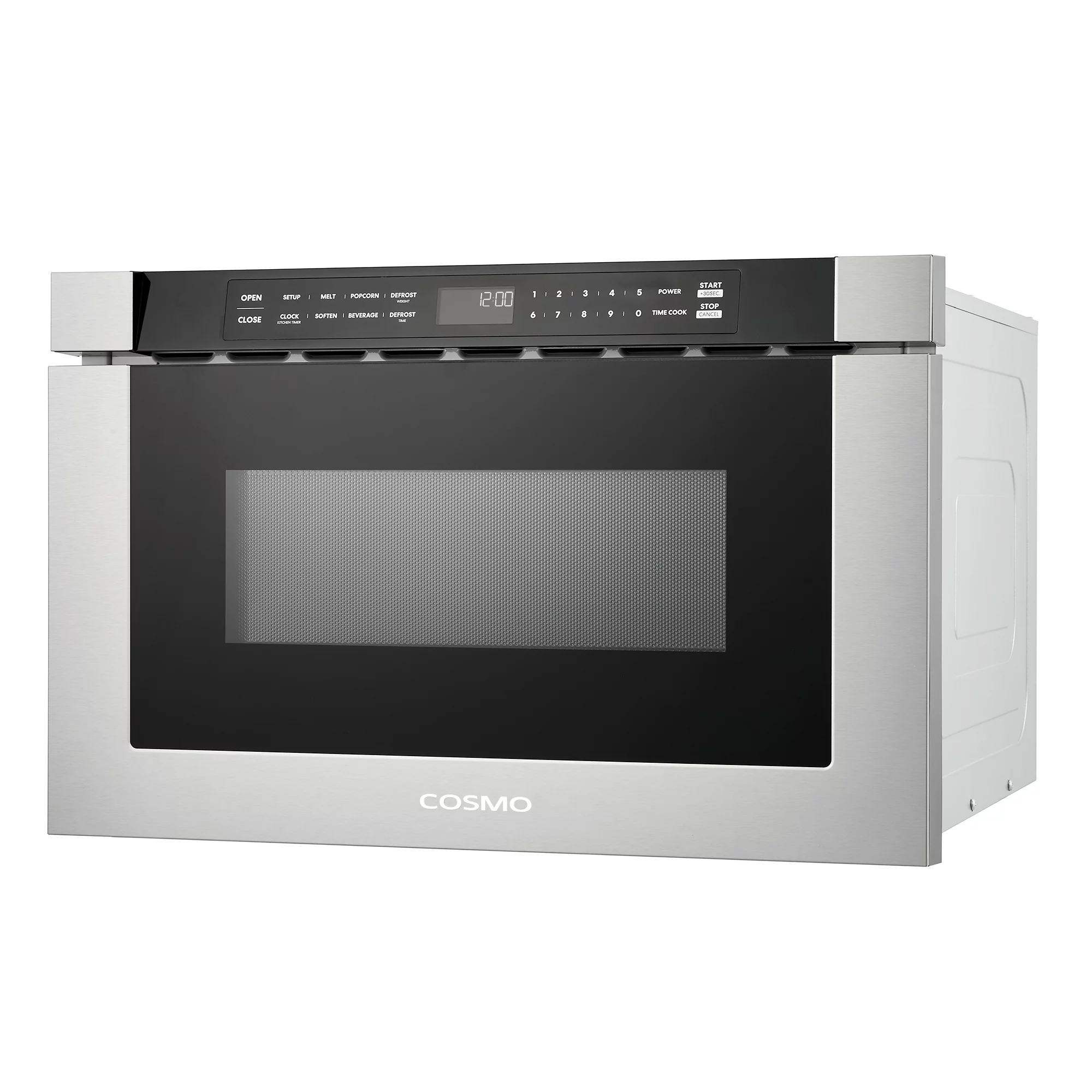 24 in. Built-in Microwave Drawer 1.2 cu. ft. Capacity in Stainless Steel