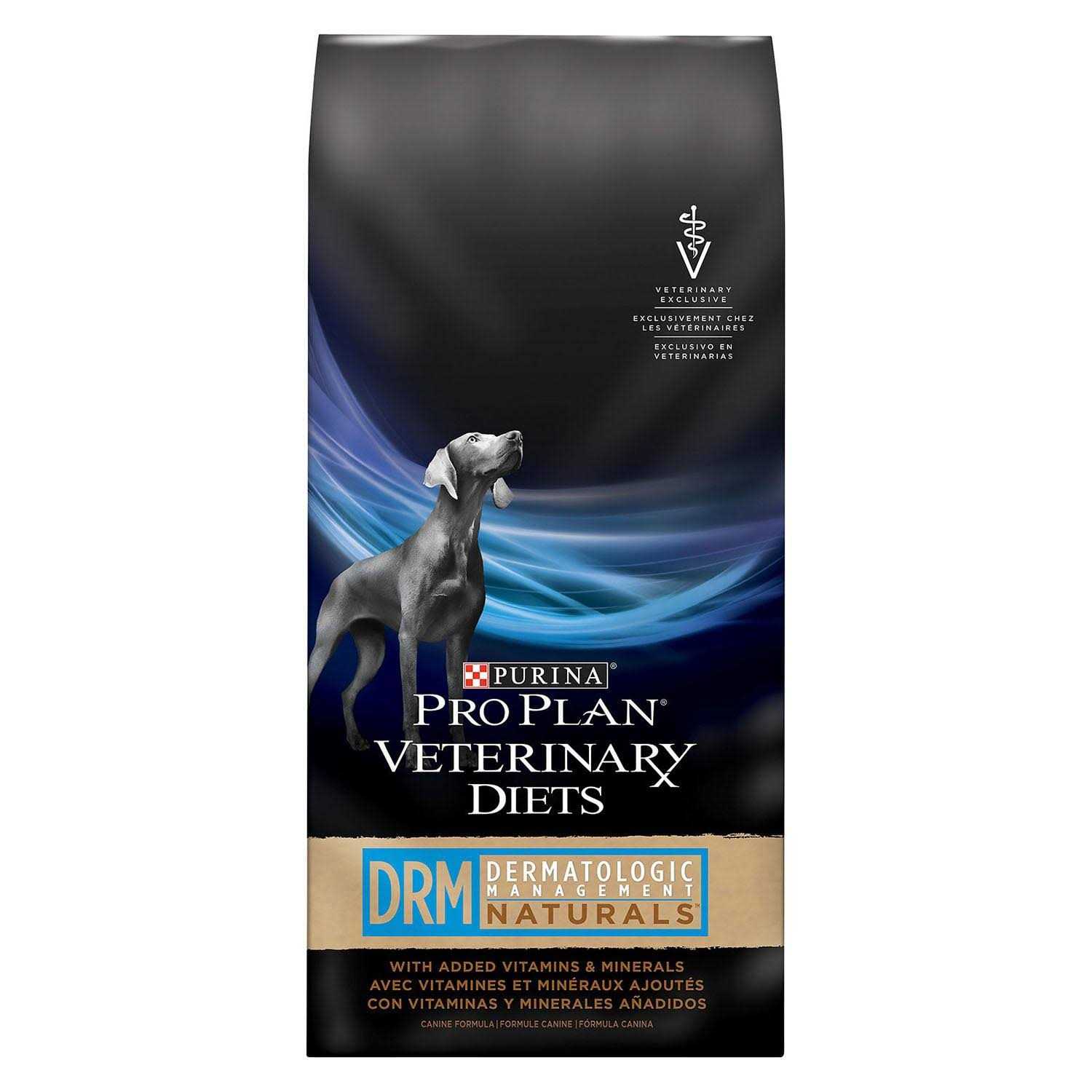 Purina Pro Plan Veterinary Diets DRM Dermatoligic Management Naturals Dry Dog Food - Pet Supplies online store
