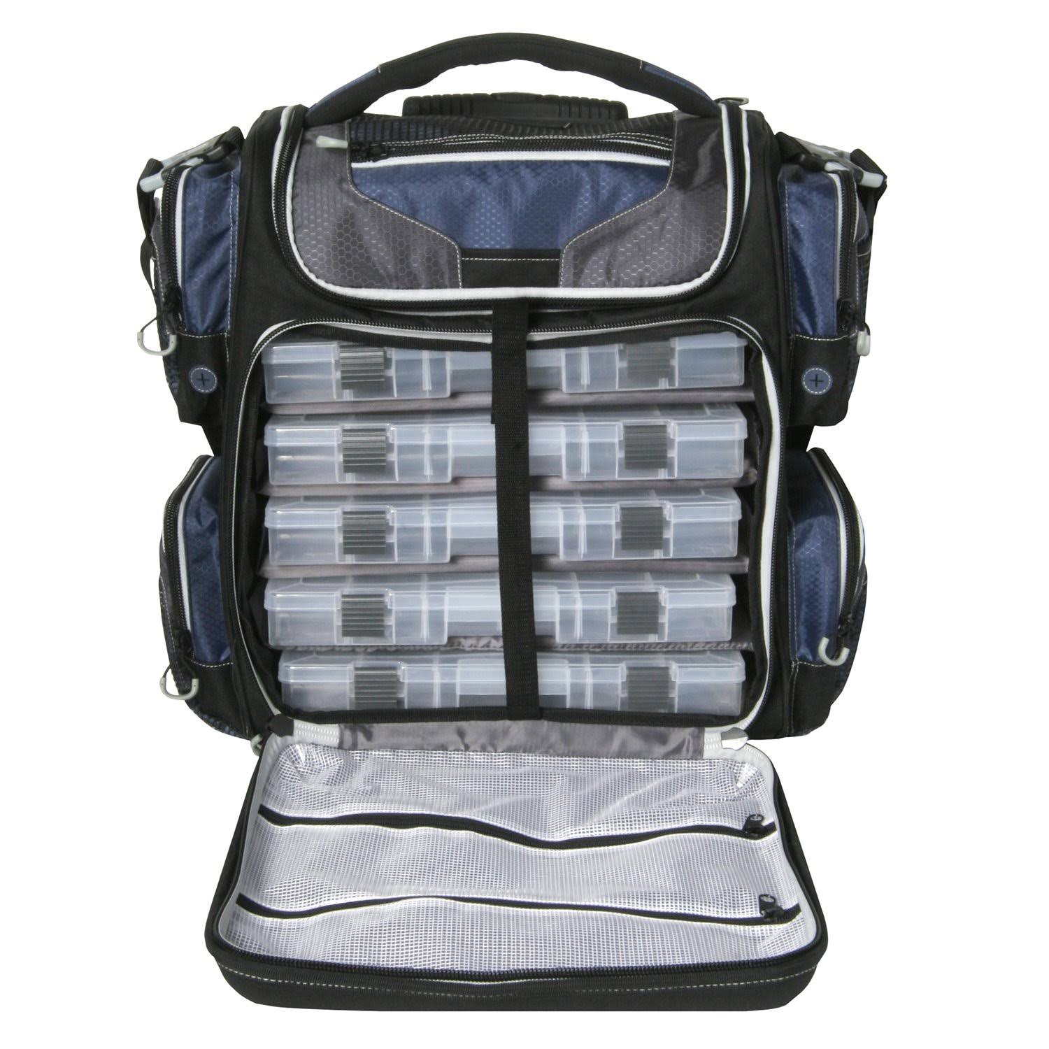 Calcutta Explorer Rolling Tackle Bag w/ 5 3700 Trays