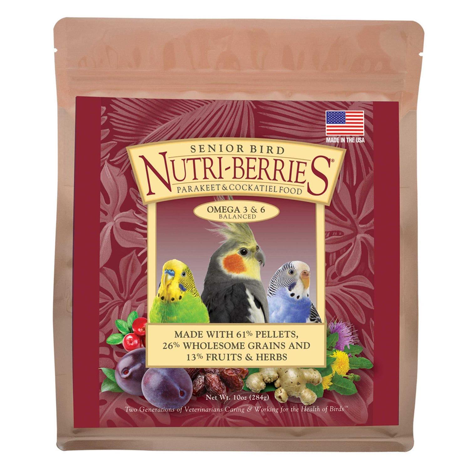 Lafeber Senior Bird Nutri Berries Parrot Food - Pet Supplies online store