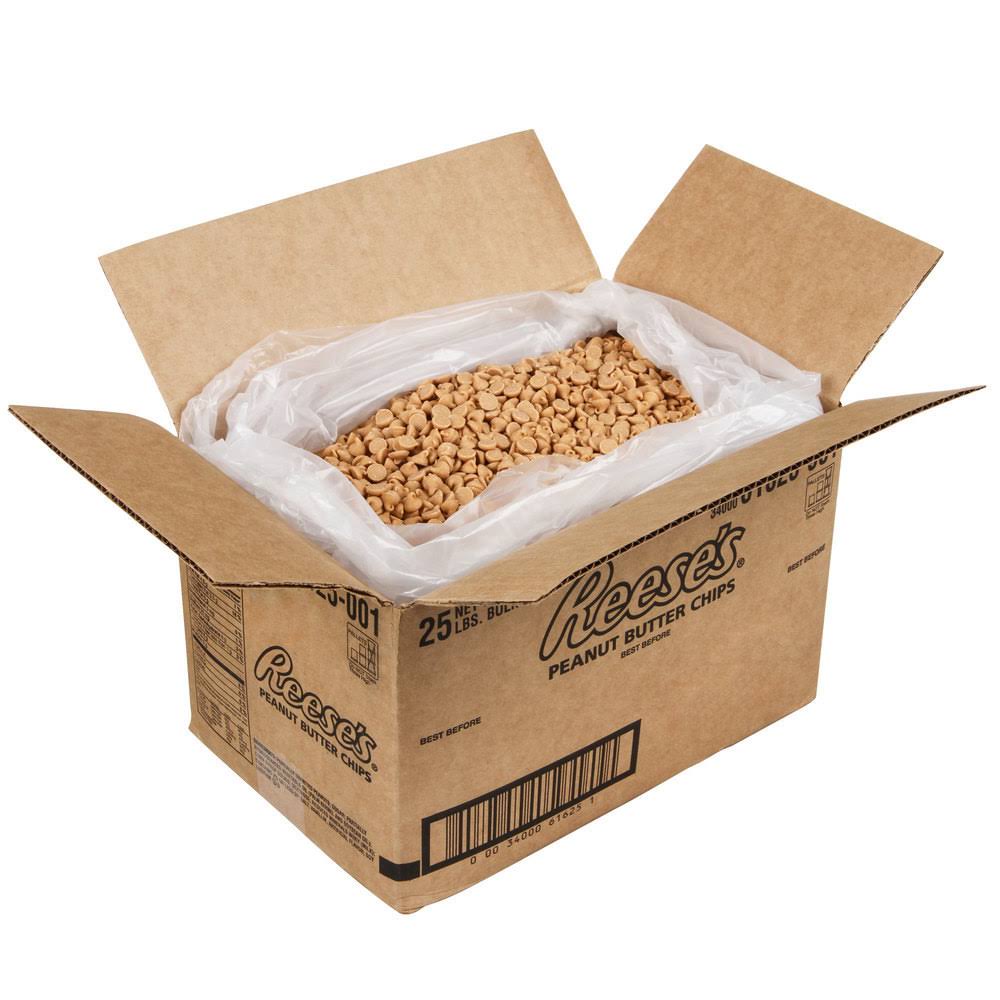 Reese&s 25 lb. Peanut Butter 1m Baking Chips