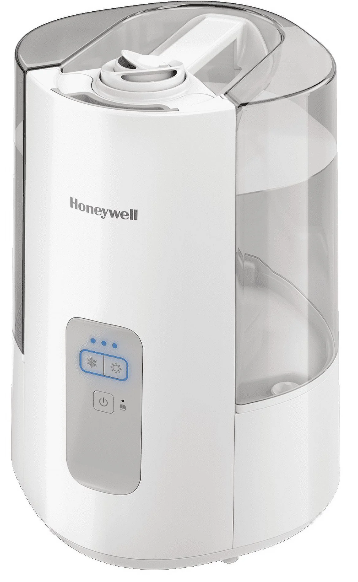 Honeywell Dual Comfort Cool Warm Mist Humidifier, 600 sq ft, White, HWC775W