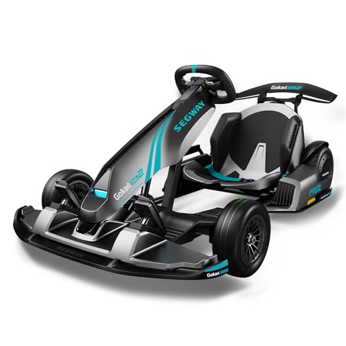 Segway Ninebot Gokart Pro and Gokart Pro 2, Electric Go Kart with Enhanced Safety Features, High-Speed Racing and Immersive Gaming Combo, Ultimate Drift Experience for Ages 14+, Up to 15.5 Miles