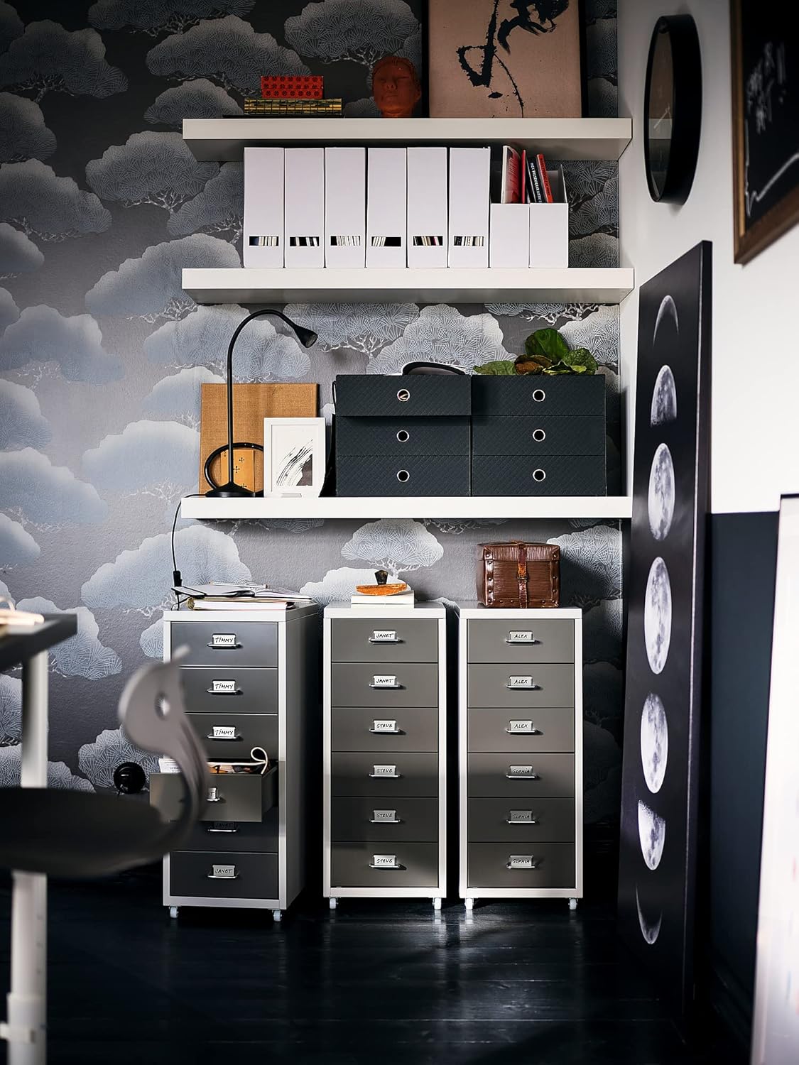 IKEA LACK wall shelf white (26x110 cm) with concealed mounting hardware.