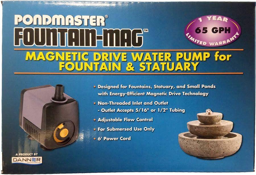 Pondmaster Pond-Mag Magnetic Drive Water Pump: 950 GPH