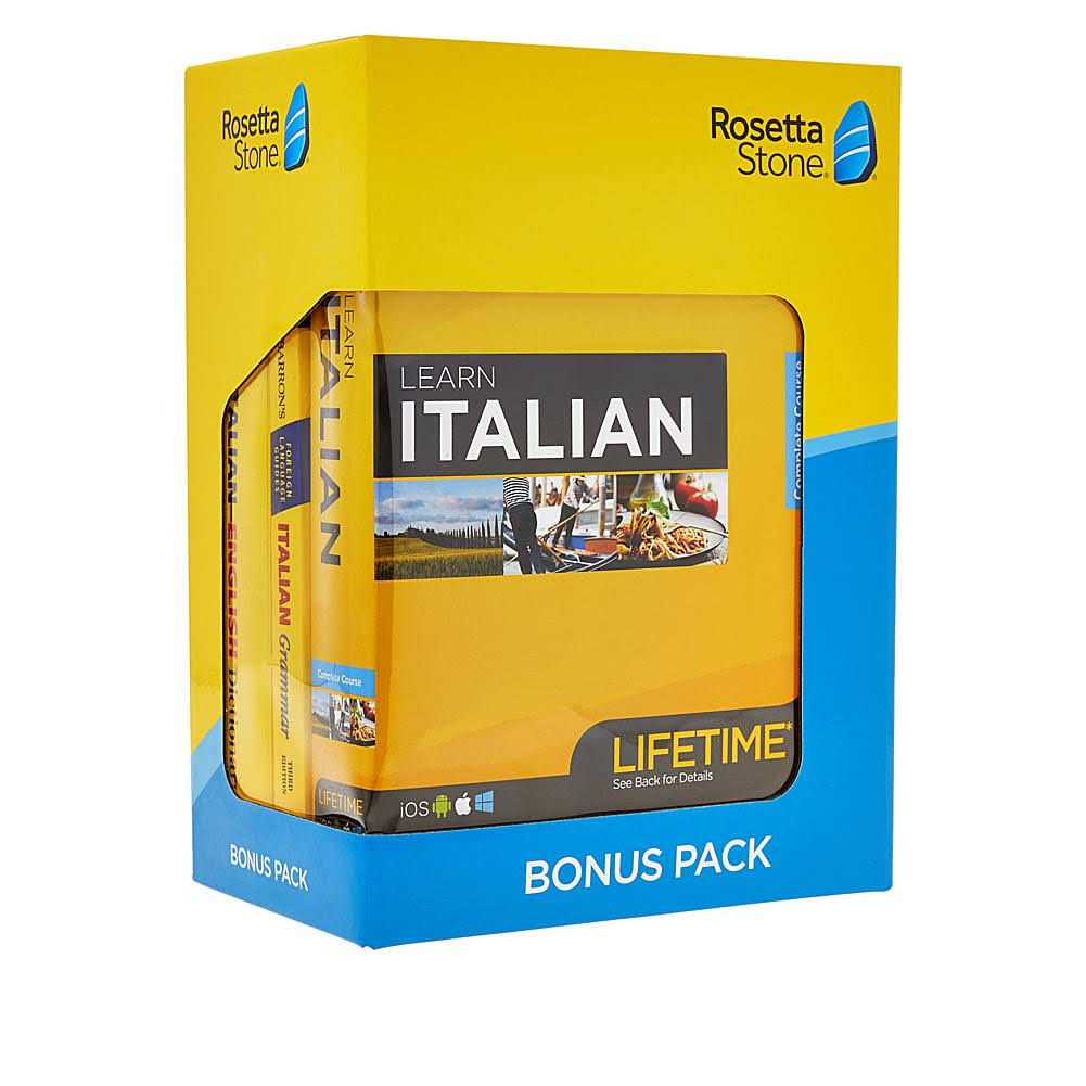 Rosetta Stone: Learn Spanish Bonus Pack (Lifetime Access + Book Set)