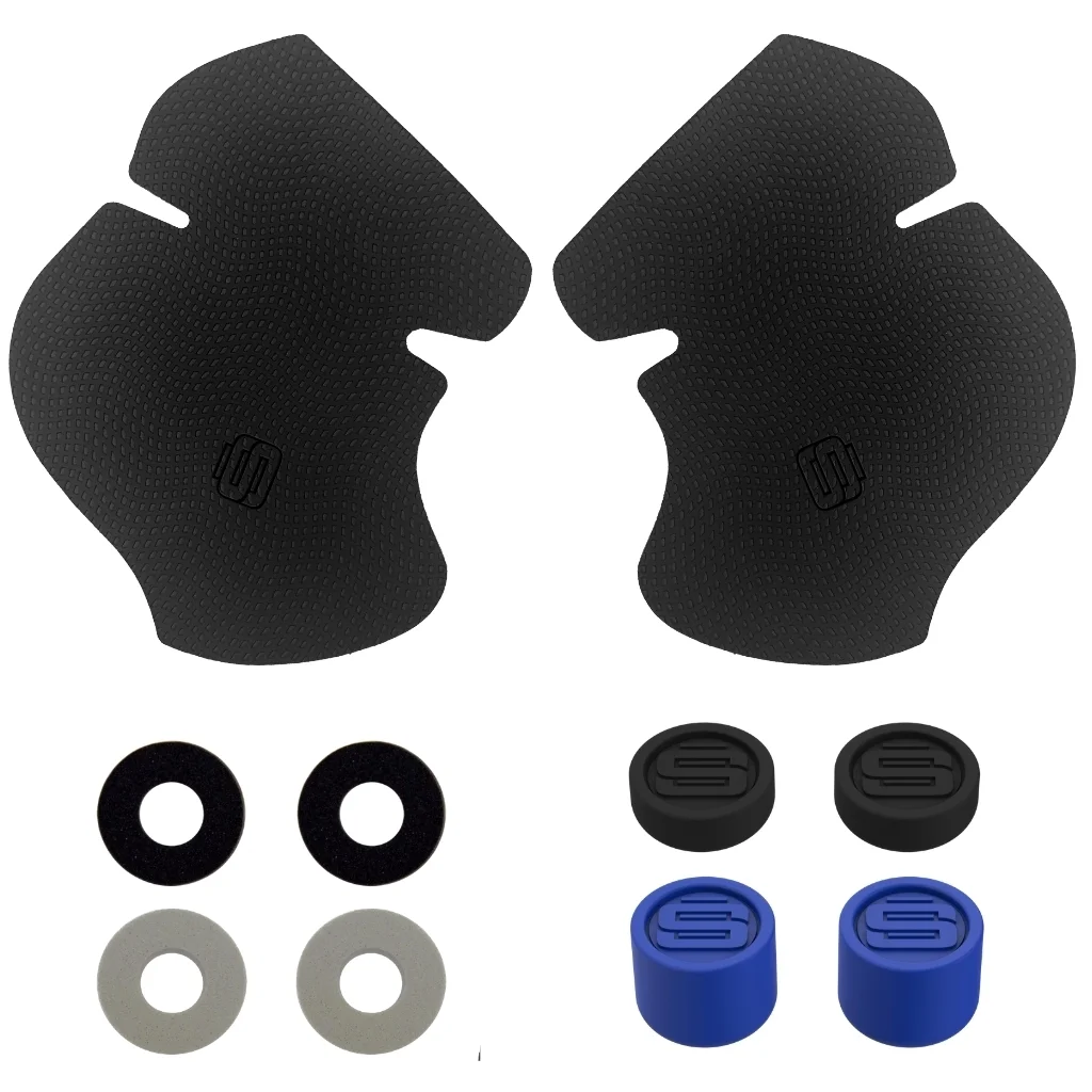 Sony Playstation 5 Disc Version (Sony PS5 Disc) with Extra Galactic Purple Controller, Black Pulse 3D Headset and Control Grip Pack Bundle with Microfiber Cleaning Cloth