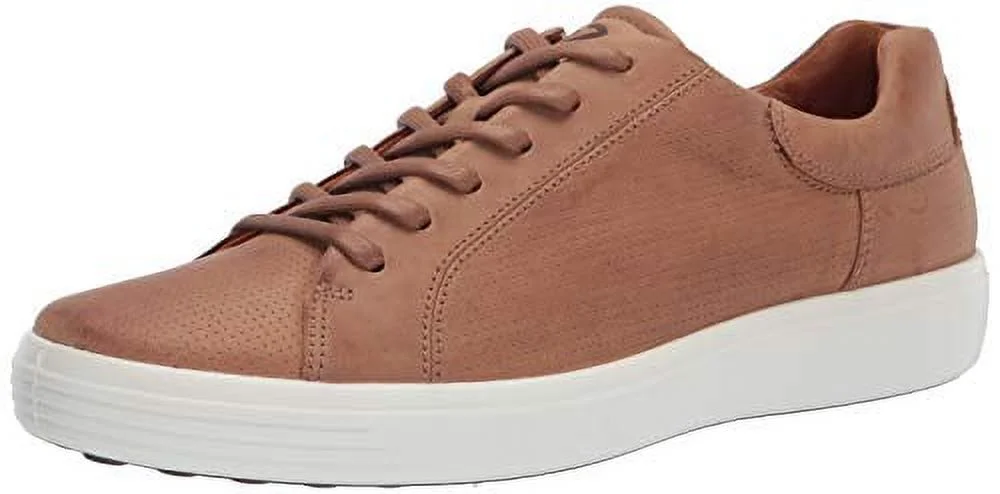 ECCO Men's Soft 7 Street Summer Sneaker Camel Nubuck - 470264-02034