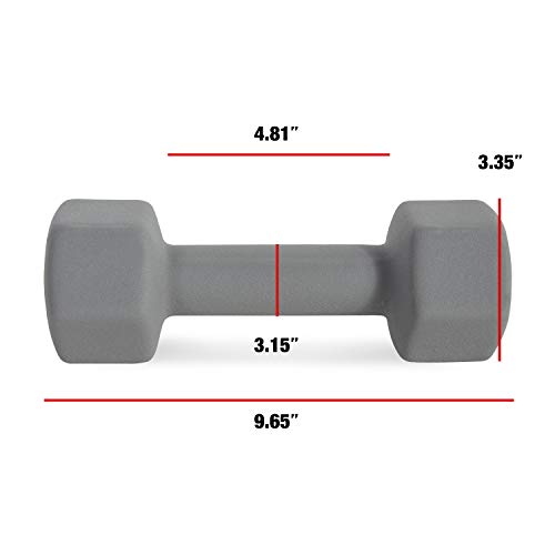 CAP Barbell Neoprene Coated Dumbbell Weight