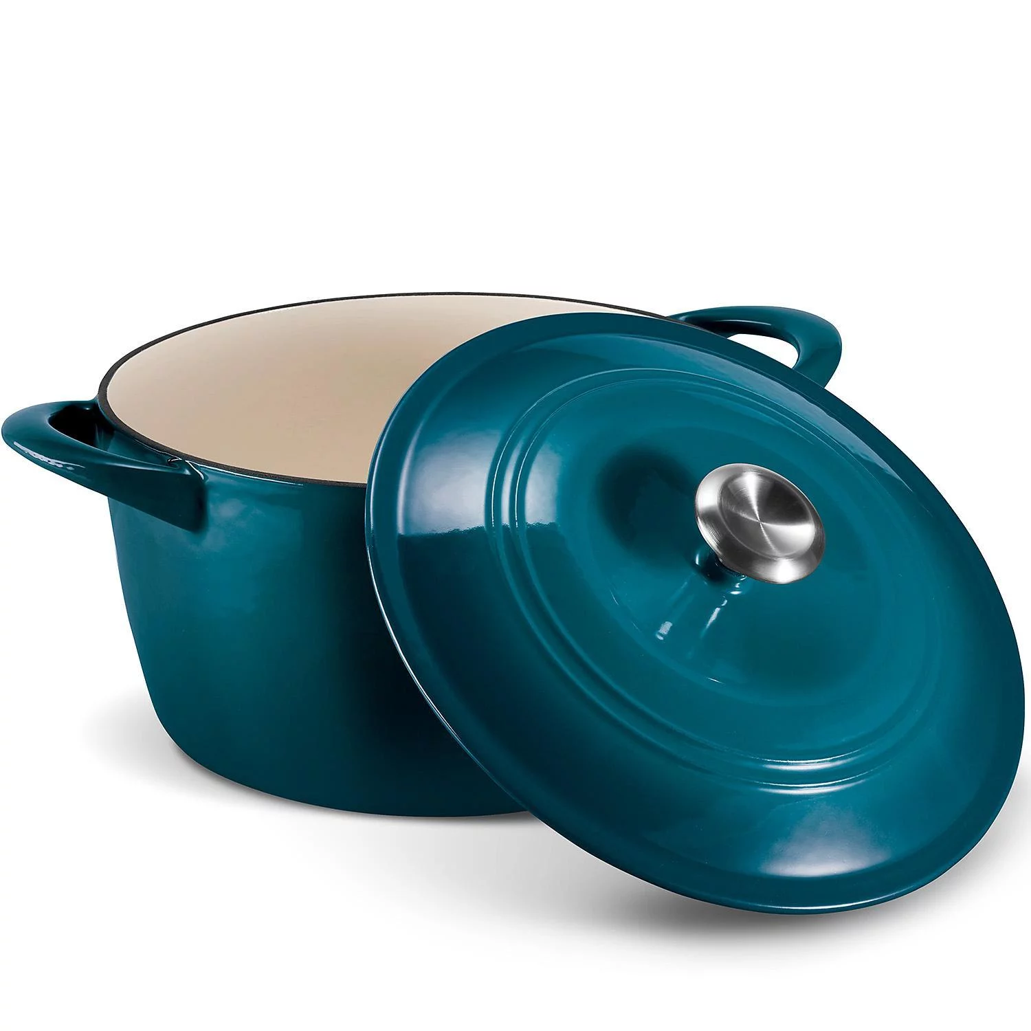 Tramontina Enameled Cast Iron 7-Qt. Covered Round Dutch Oven (Assorted Colors)
