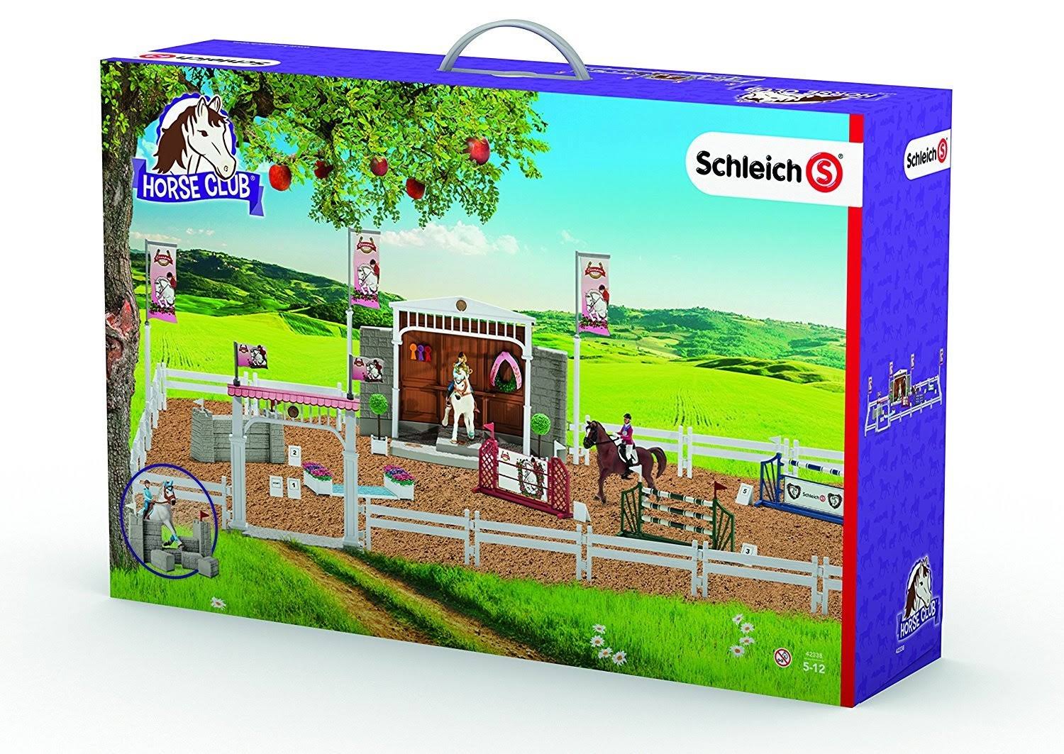 Schleich North America Big Horse Show with Riders & Horses Playset
