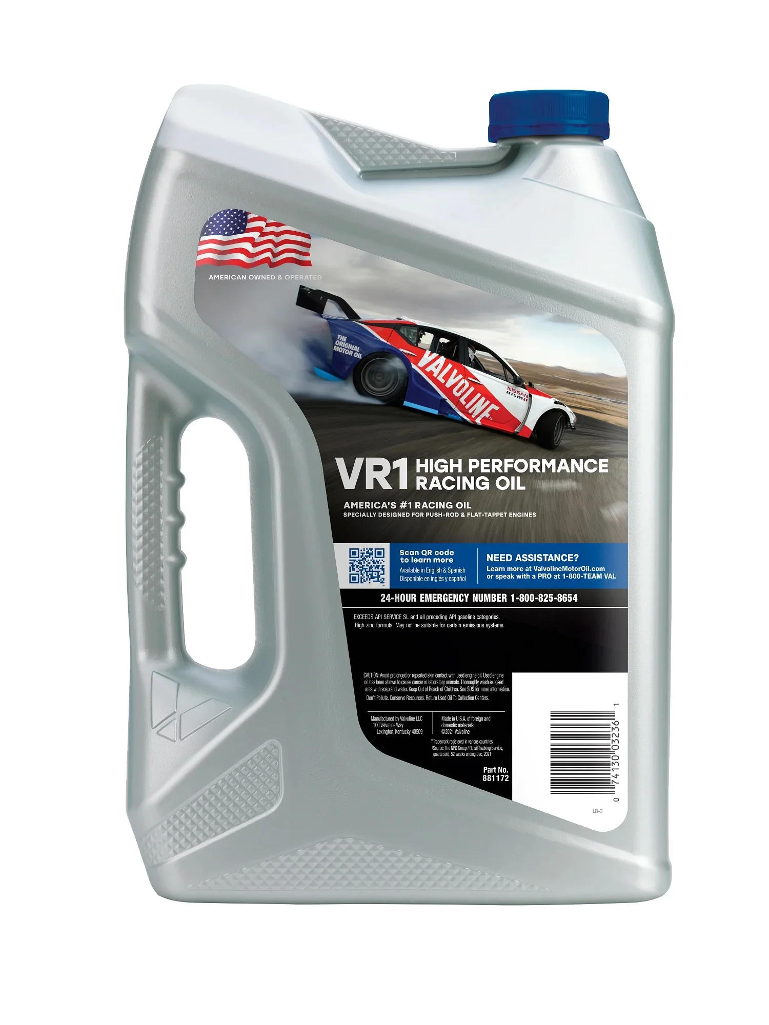 Valvoline VR1 Racing Motor Oil SAE 20W-50