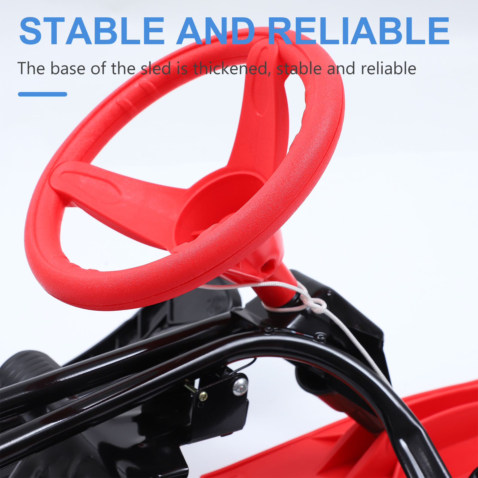 HOMEMAXS 1Pc Snowboard Outdoor Sled Car Sandboarding Grass Snowmobile for Children Adult