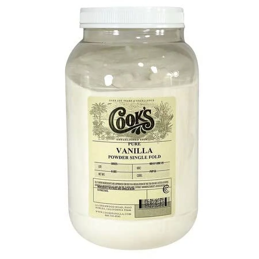 Cook’s, Pure Vanilla Powder, World’s Finest Gourmet Fresh Premium Vanilla (80 Ounce (Pack of 1))