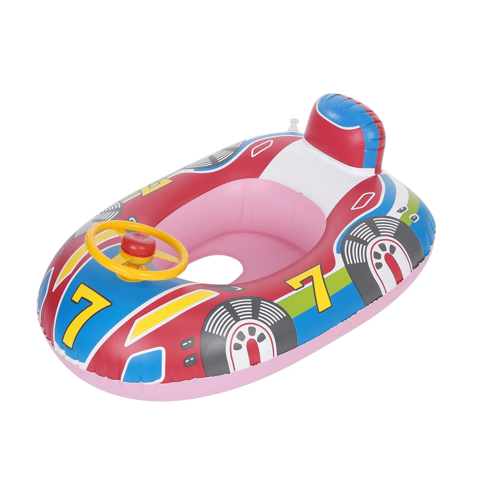 Baby Pool Floats Cartoon Inflatable Swimming Ring For Children Aged 6-36 Months