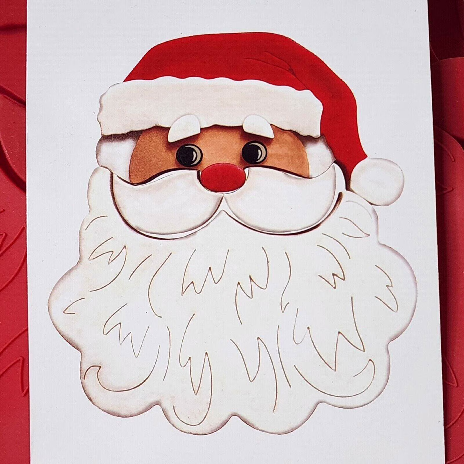 Santa Claus Red Silicone Cake Mold - Holiday Baking
