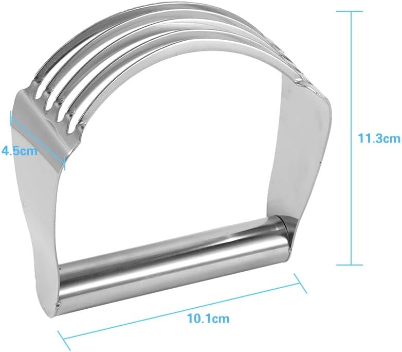 Pastry Dough Cutter, Stainless Steel Butter Cutter Slicers, Dough Sheeter for Home, Kithen Use.