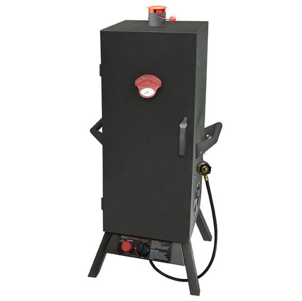 Landmann USA Smoky Mountain Vertical Gas Smoker, Grey