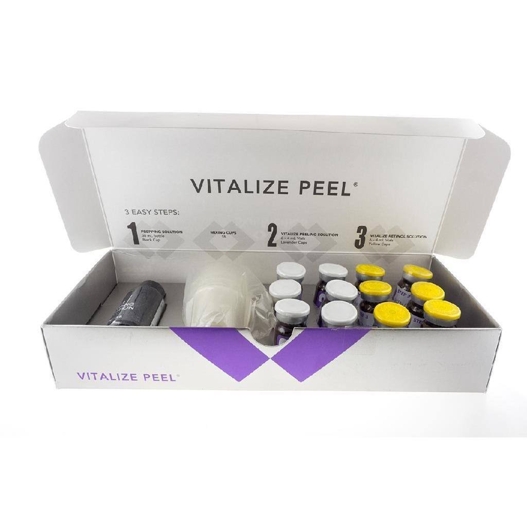 SkinMedica Vitalize 6 Peel Kit with Retinol Solution