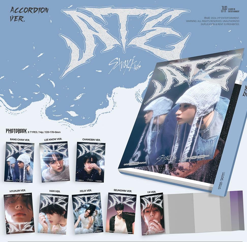 Stray kids ATE 9th Mini Album ACCORDION Ver (ACCORDION HYUNJIN Ver)