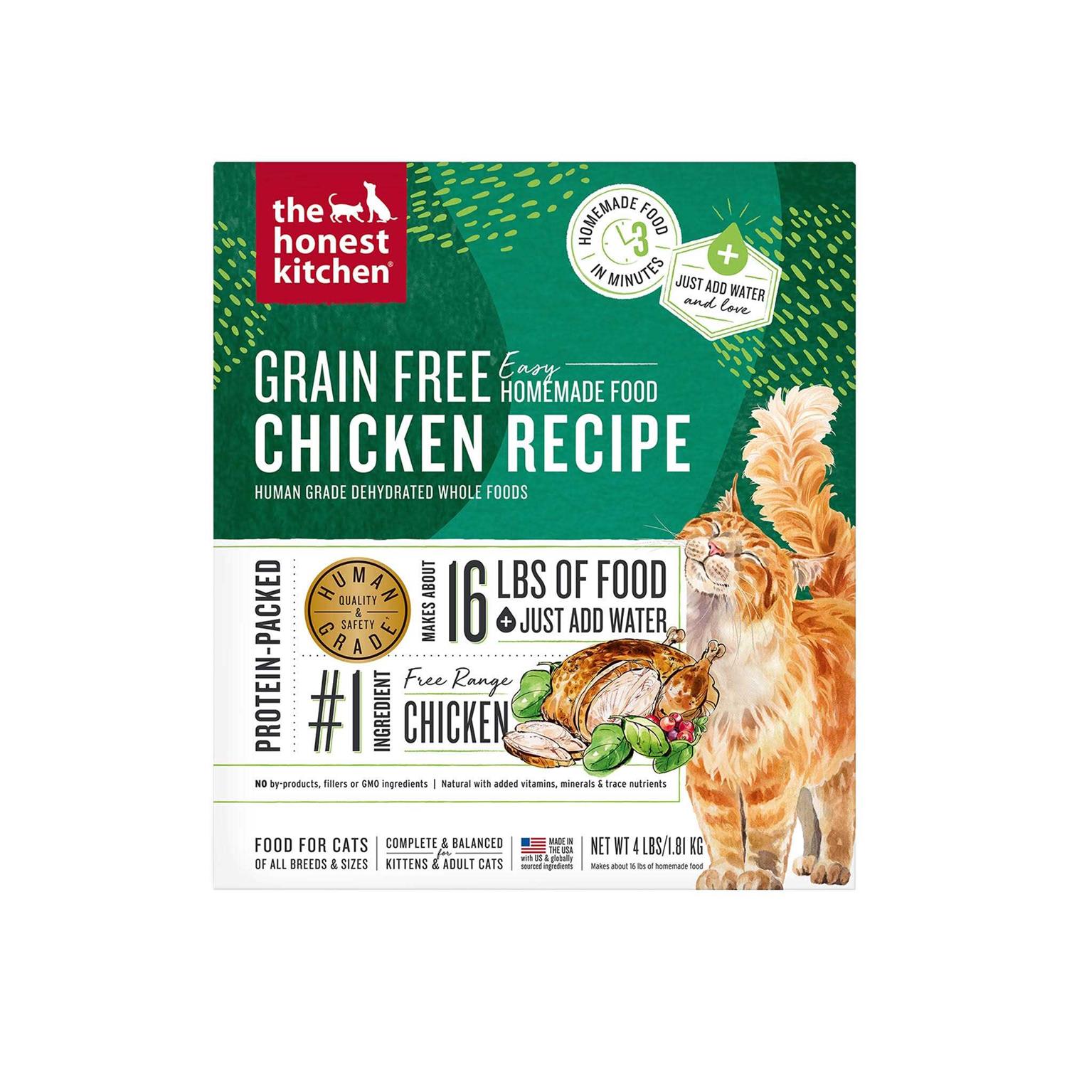 The Honest Kitchen Chicken Grain-Free Dehydrated Cat Food - Pet Supplies online store