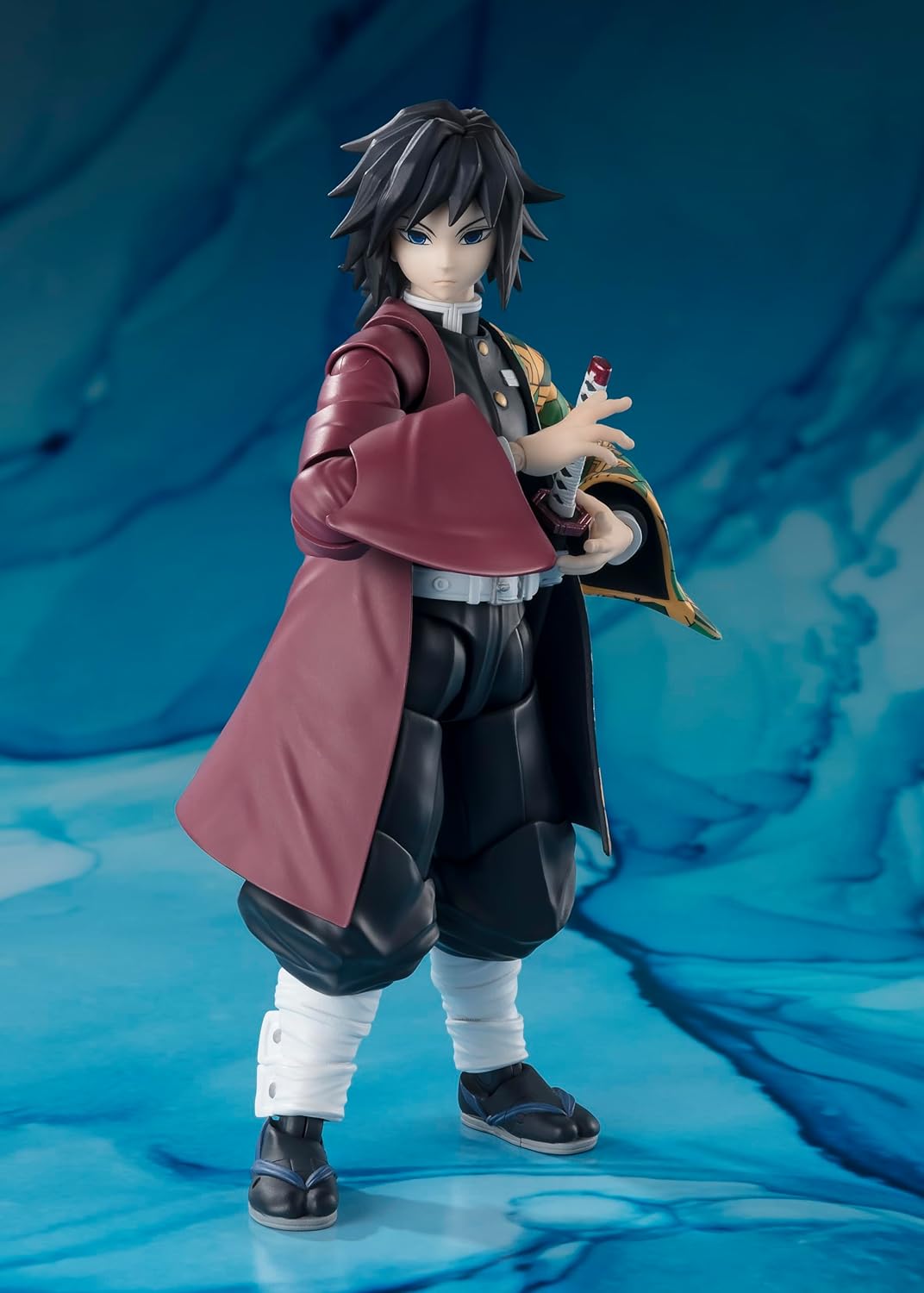 TAMASHII NATIONS - Demon Slayer: Kimetsu no Yaiba - Giyu Tomioka, Bandai Spirits S.H.Figuarts Action Figure