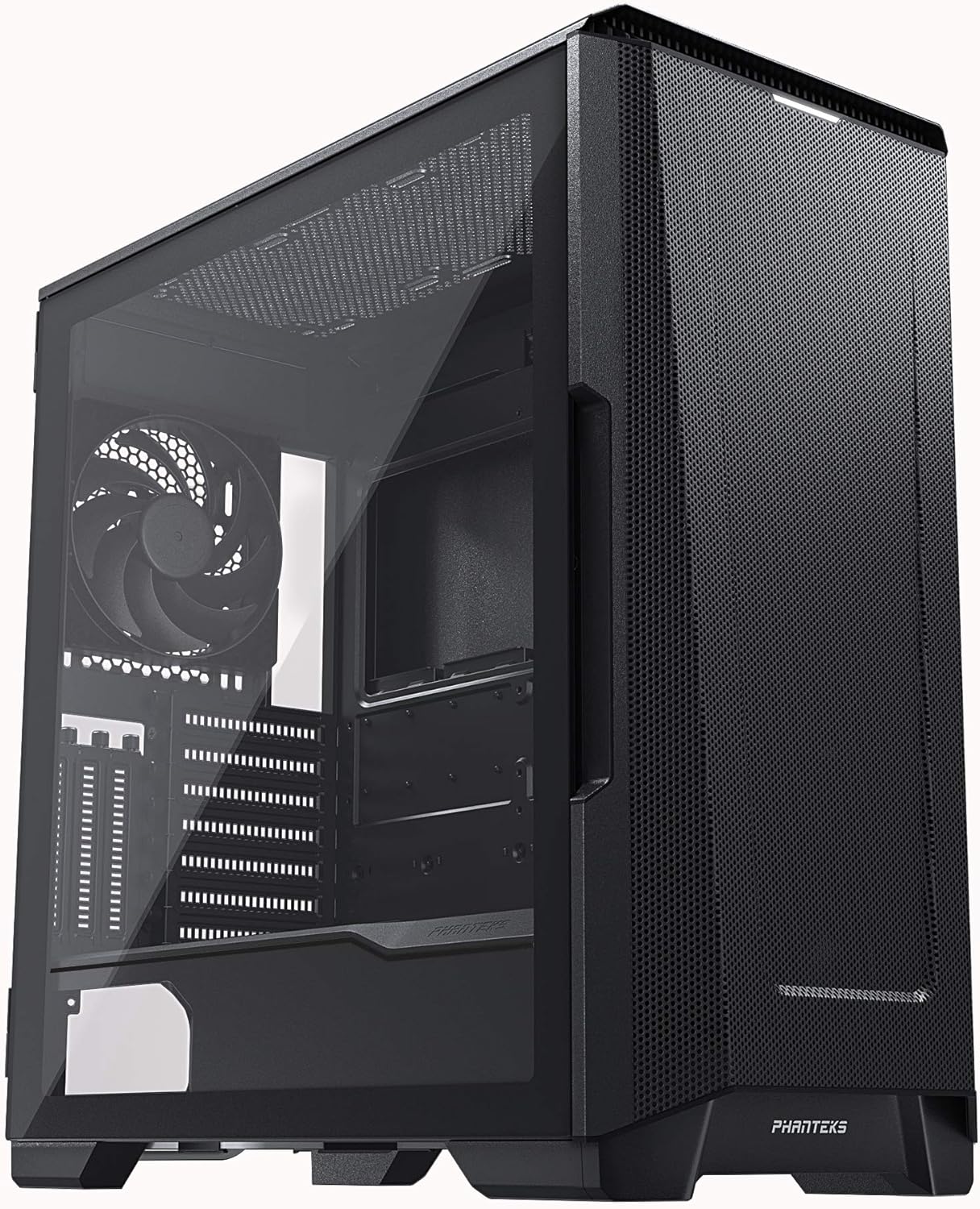 Phanteks (PH-EC500ATG_DWT01) Eclipse P500A high Airflow Full-Metal mesh Design, ATX Mid-Tower, Digital-RGB Lighting, 140mm D-RGB case Fans, Tempered Glass, Dual System Capable, White