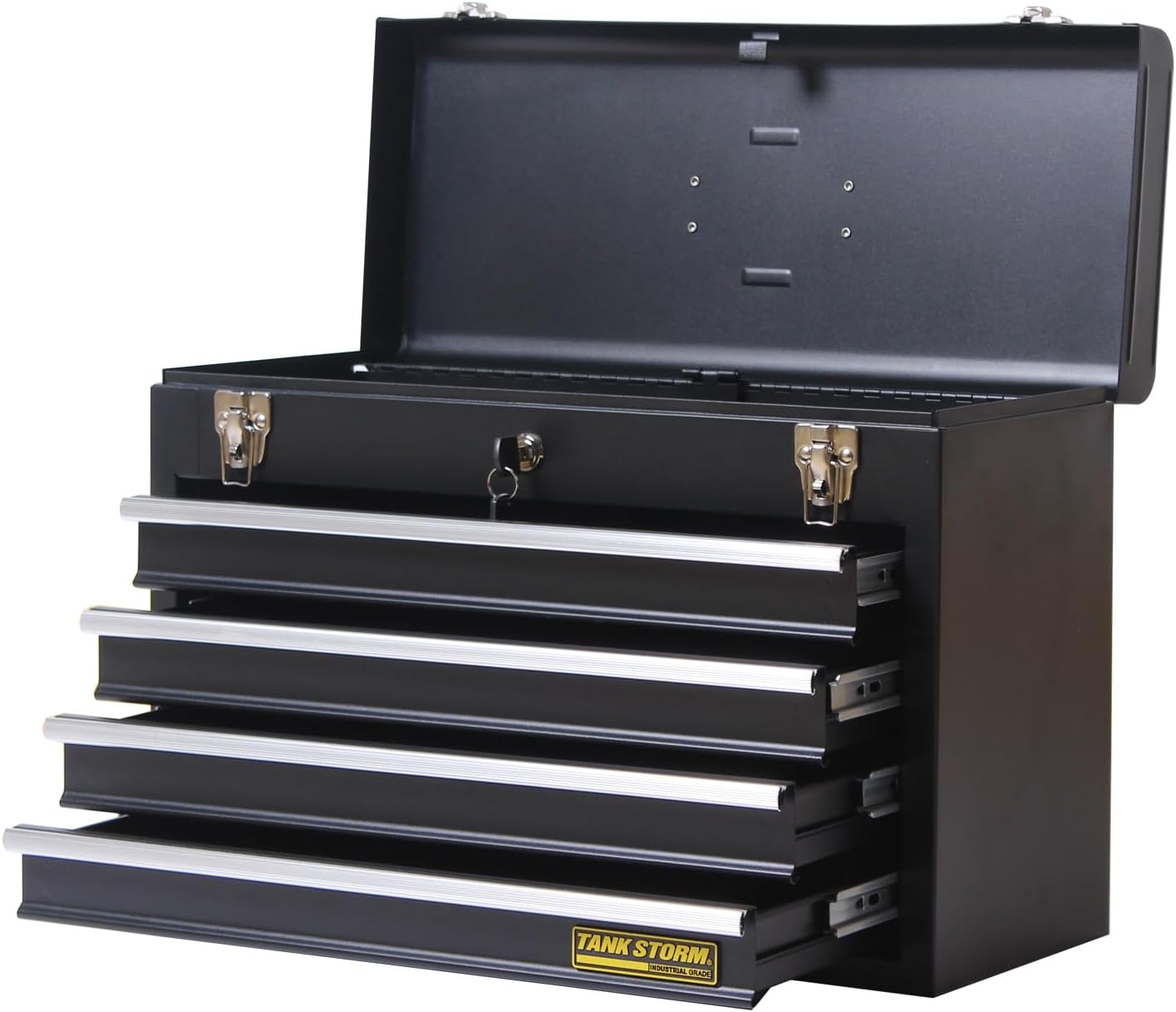 Portable Steel Tool Chest with Drawers,20.6