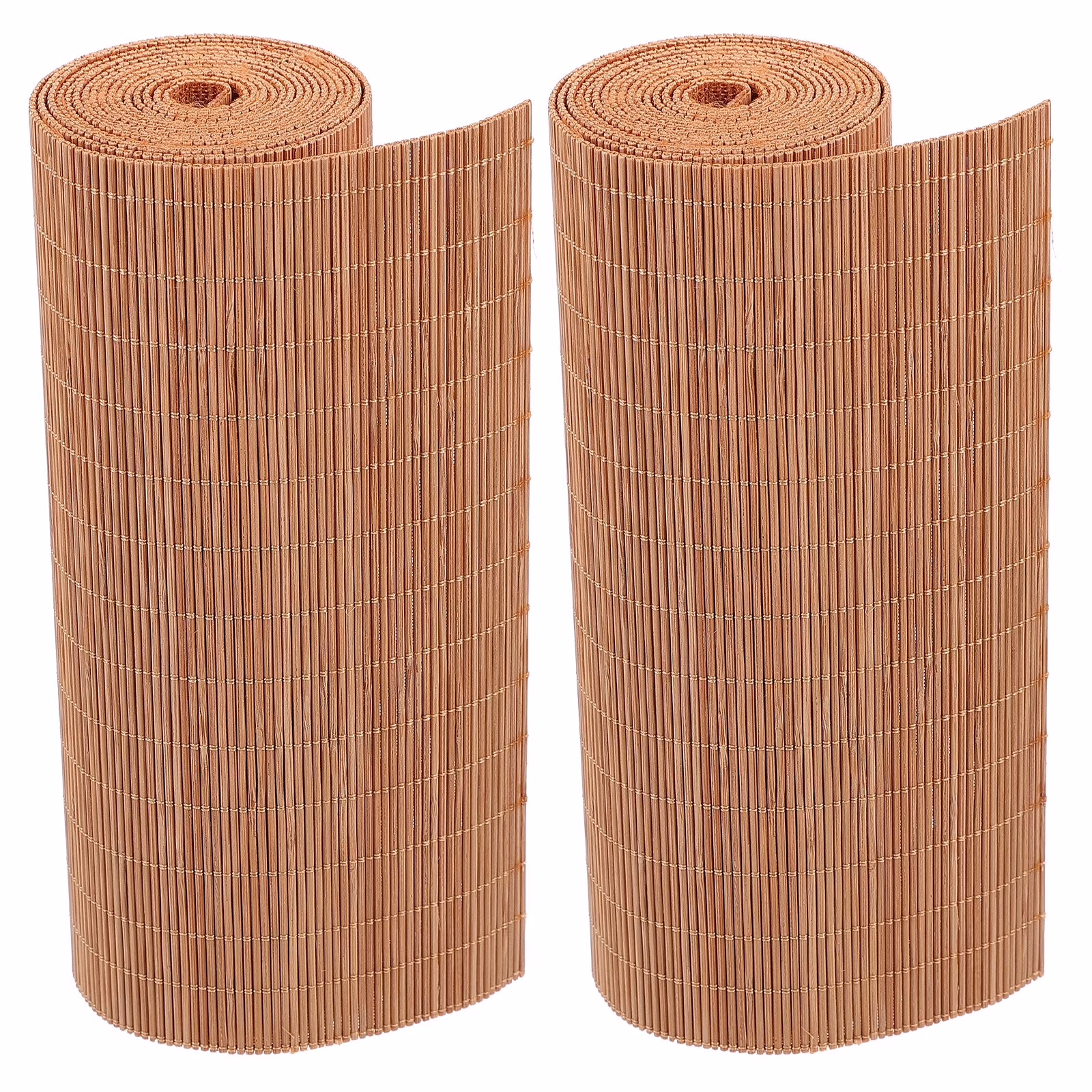 OULII Table Mat Runner Bamboo Multi 2Pcs 39.30X7.86X0.04in Dust and Oil Protection
