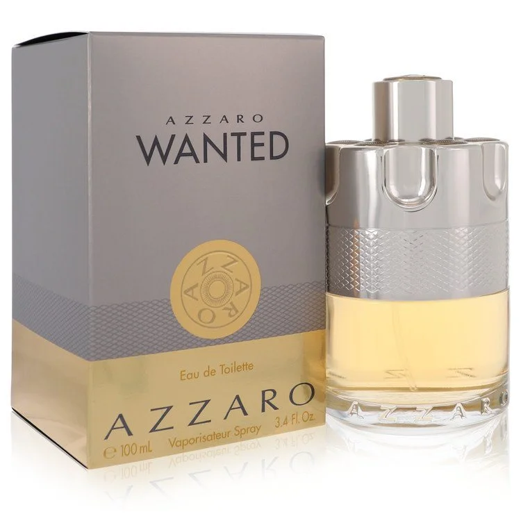 Azzaro Wanted Eau De Toilette Spray - 3.4 oz - Refreshing Fragrance