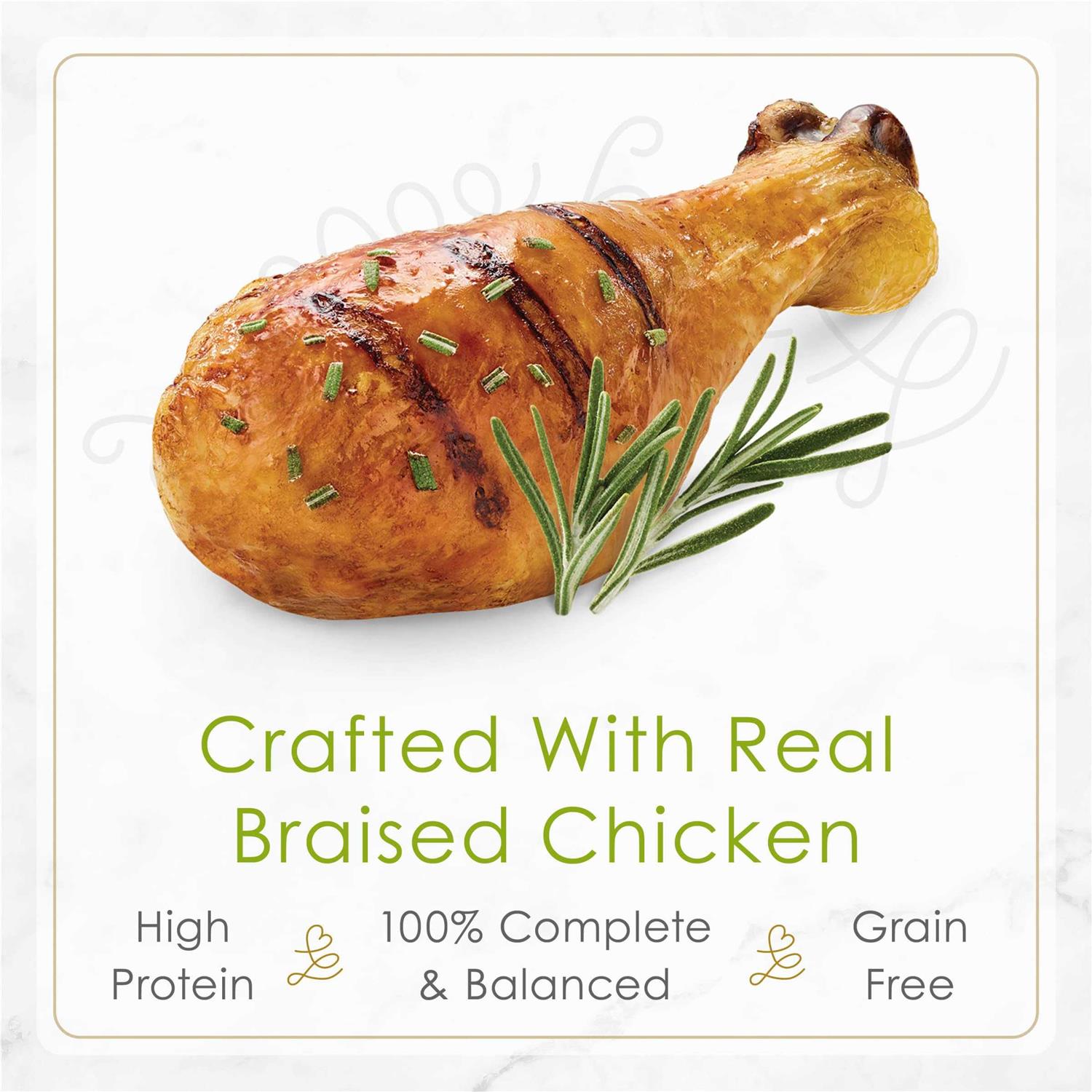 Fancy Feast Petites Pate Braised Chicken Entree Wet Cat Food - Pet Supplies online store