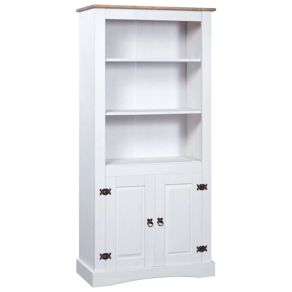 Walmeck Cupboard Mexican Pine Corona White 31.5