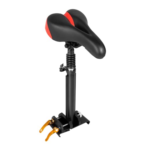 Electric Scooter Seat, Seat Saddle for Electric Scooter, Adjustable Comfortable Scooter Seat with Shock Absorption Foam Cushion Only for Xiaomi M365 & Pro Electric Scooter Accessory