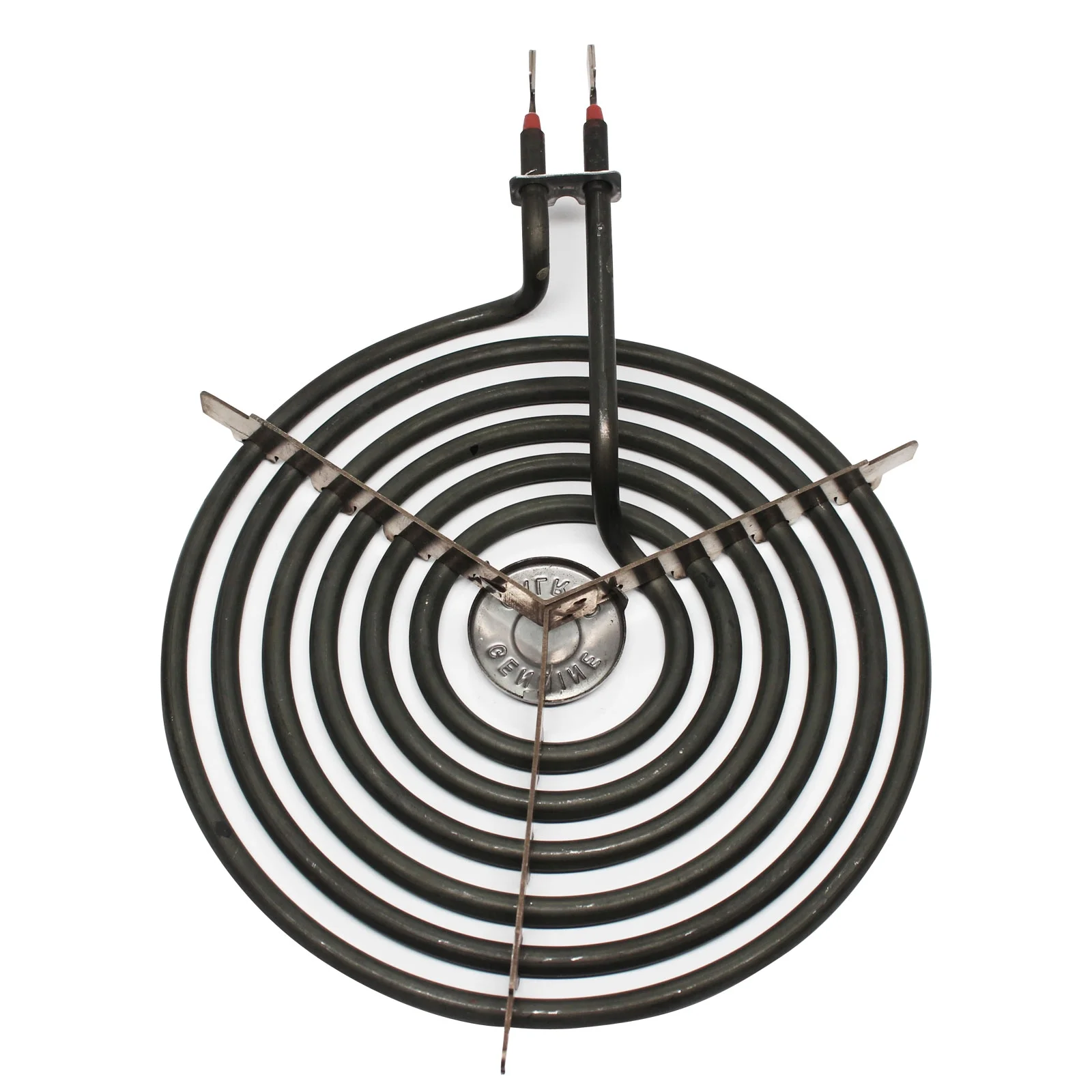 2-Pack Replacement for General Electric RB533GW1 8 inch 6 Turns Surface Burner Element - Compatible with General Electric WB30M2 Heating Element for Range, Stove & Cooktop