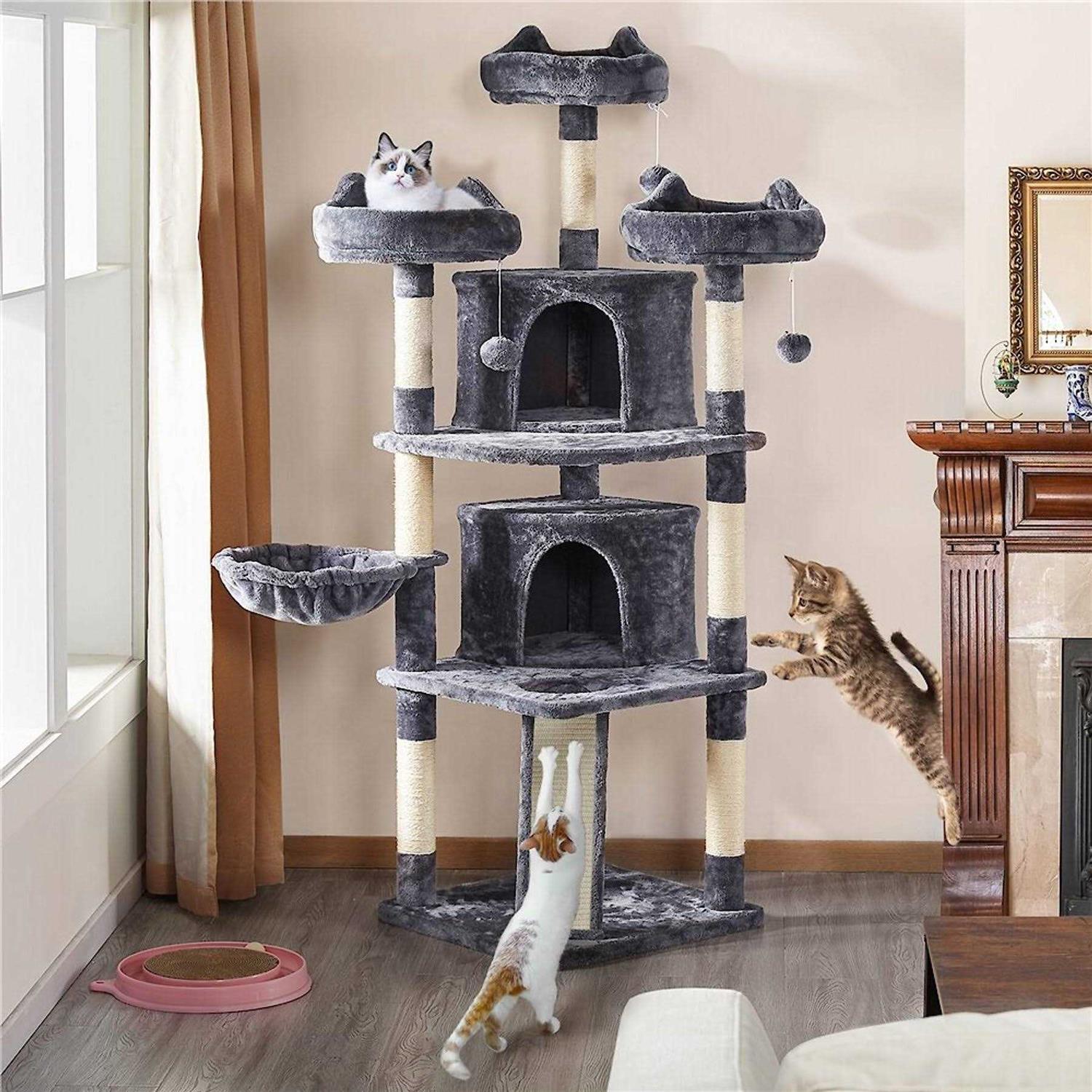 Yaheetech Multi-Level Cat Tree - Pet Supplies online store