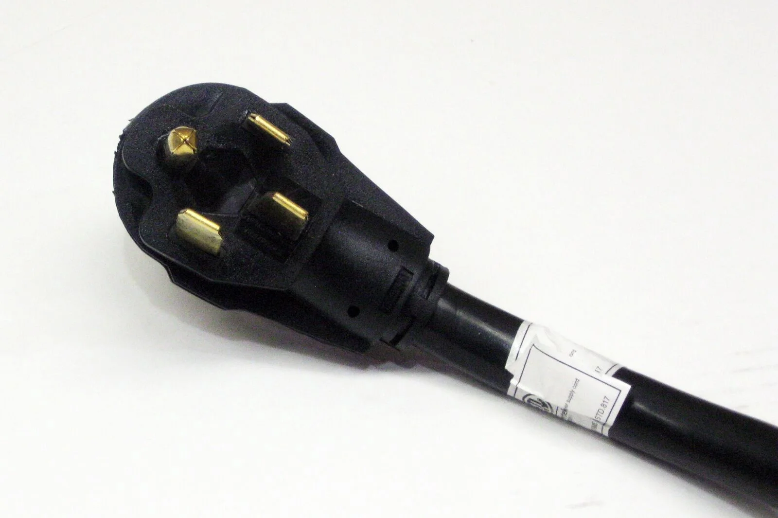 Range Oven Electric Power Cord 4 Prong Wire 50 Amp 5' Foot Heavy Duty