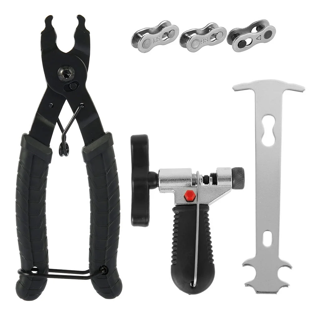 ODOMY 9 In 1 Bicycle Cycling Bike Chain Repair Tool Kit Link Pliers Remover & Splitter Cutter