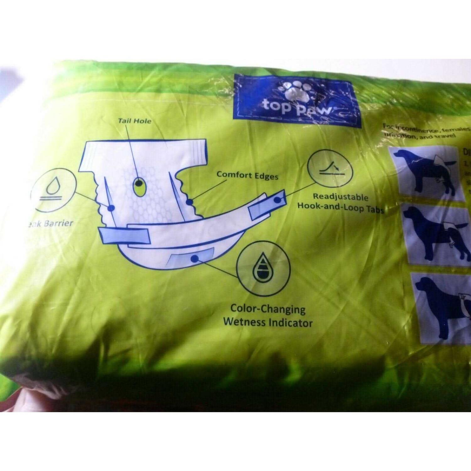 Top Paw Disposable Dog Diapers - Pet Supplies online store